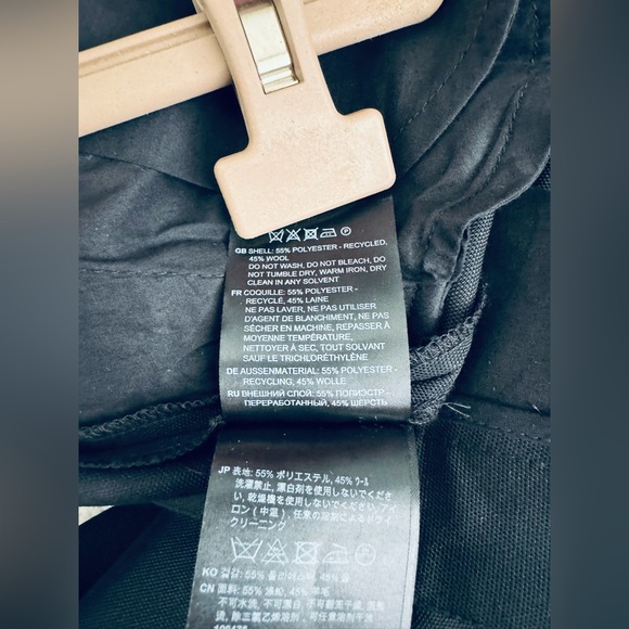 TOTEME Runway Black Barrel-Leg Trousers Eu 36 US 4 - Picture 17 of 17